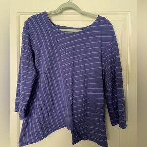 Habitat Mixed Direction Tucked Pullover Top